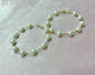 Pearl Spaced Hoop