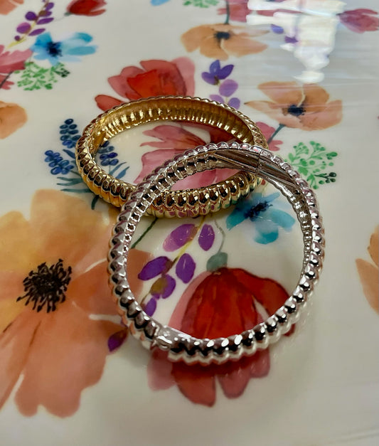 Open Hinge Cuff Bracelet