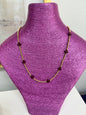 Colored Cross Bead Necklace (3 options)