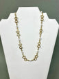 Dainty Pearl & Horsebit necklace