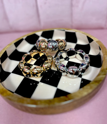 Chunky Stretchy Bracelet (3 colors)