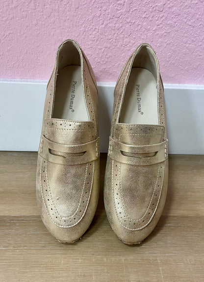 Gold Tacey Platform Shoe