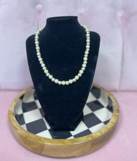 Pearl and Gold Necklace