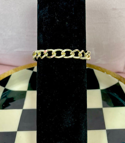 Gold Cuban Chain Magnetic Bracelet