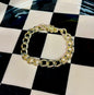 Gold Cuban Chain Magnetic Bracelet