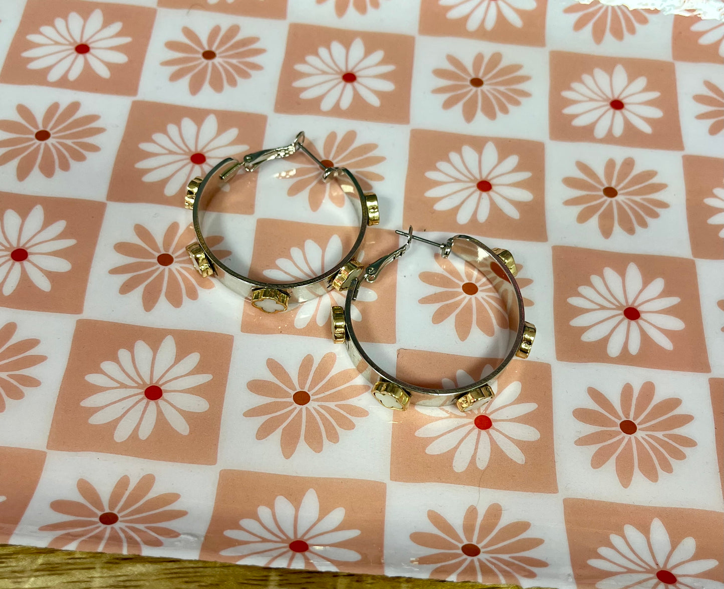 Clover Hoop Earrings FS