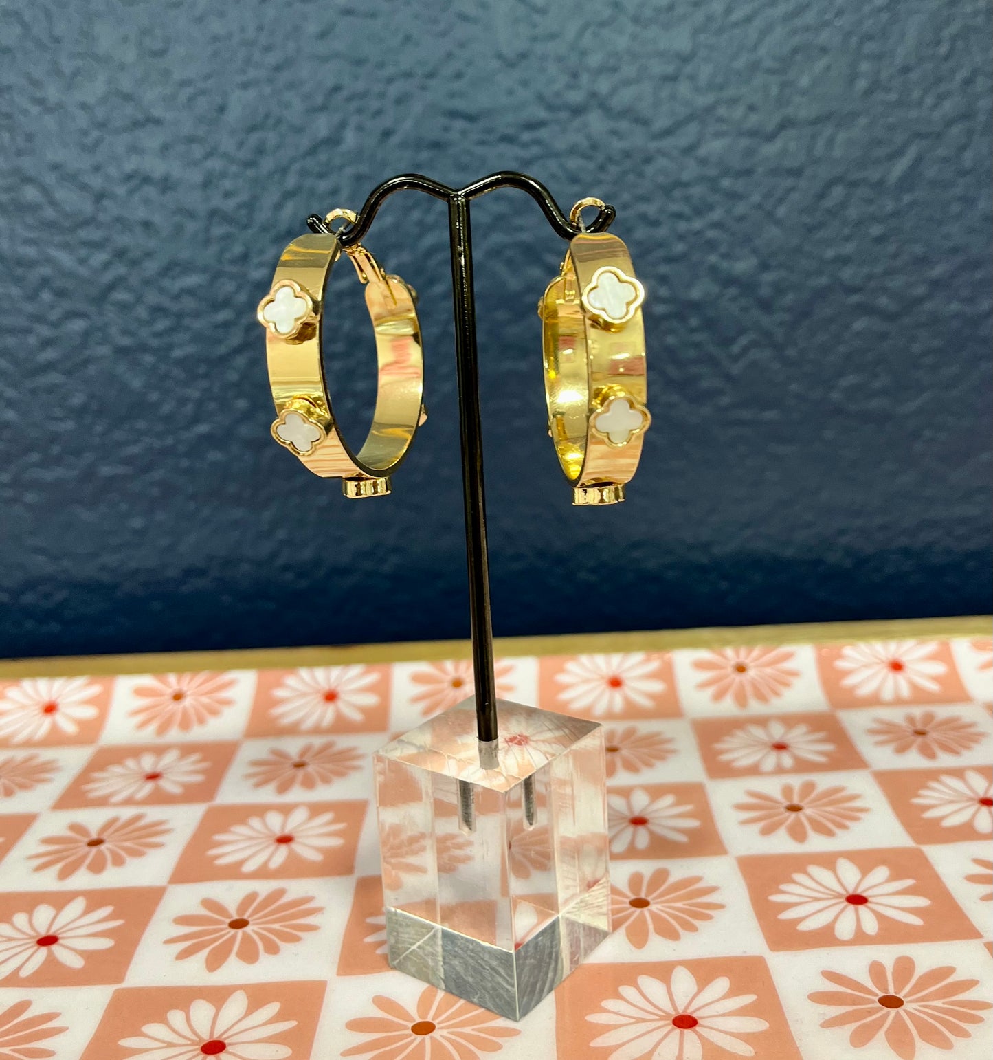 Clover Hoop Earrings FS