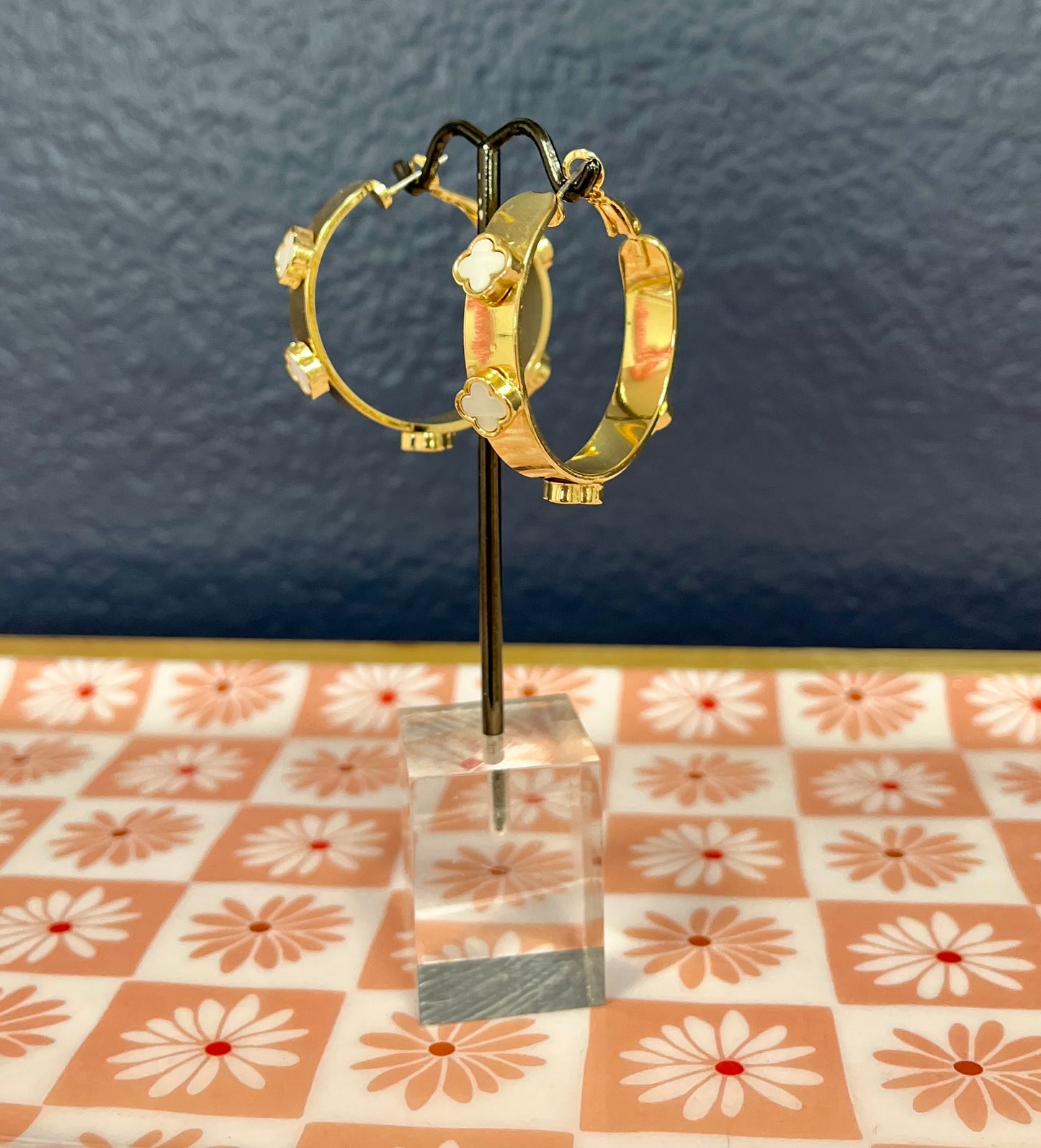 Clover Hoop Earrings FS