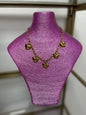 5 Heart Stainless Steel Necklace