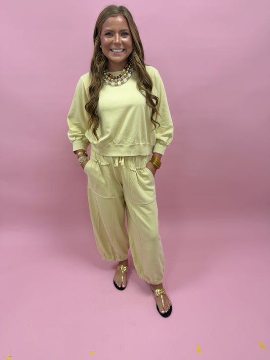 Chamomile Mineral Washed Terry Set