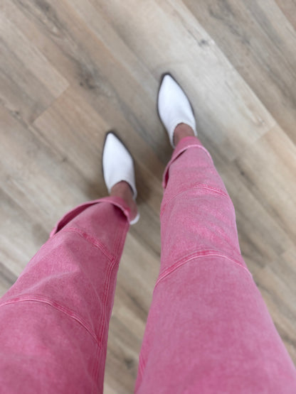 SS41 White Pointed Toe Mule