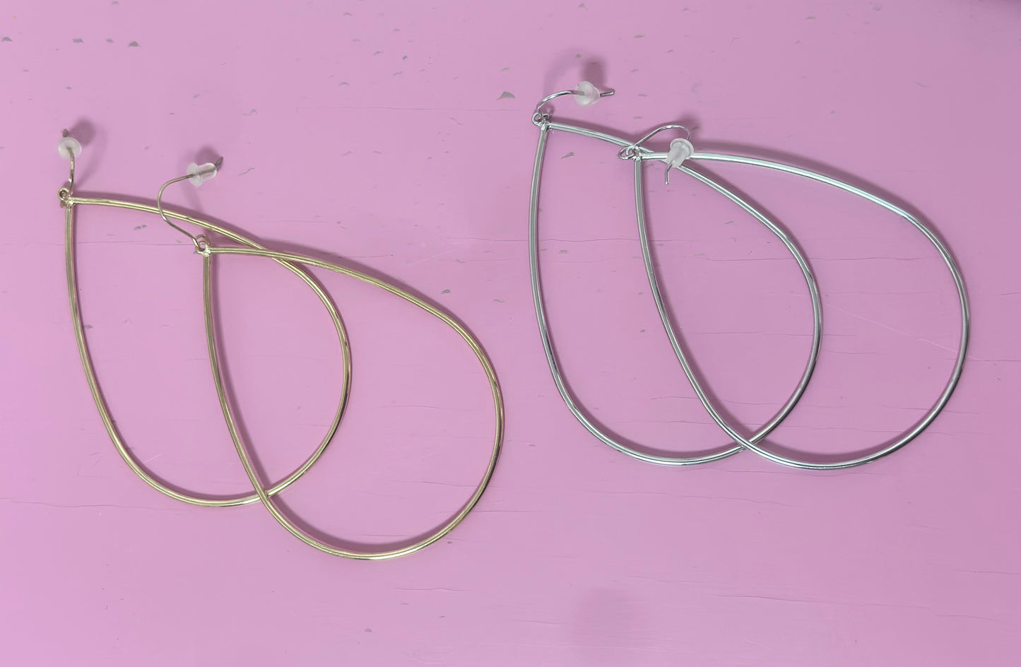 Large Tear Drop Earrings