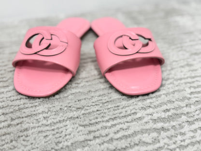 Pink Top Cut Out Sandal