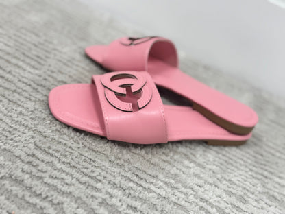 Pink Top Cut Out Sandal