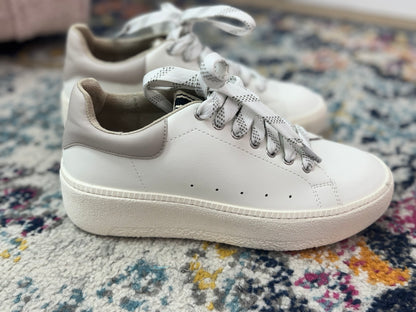 White Chunky Sneakers