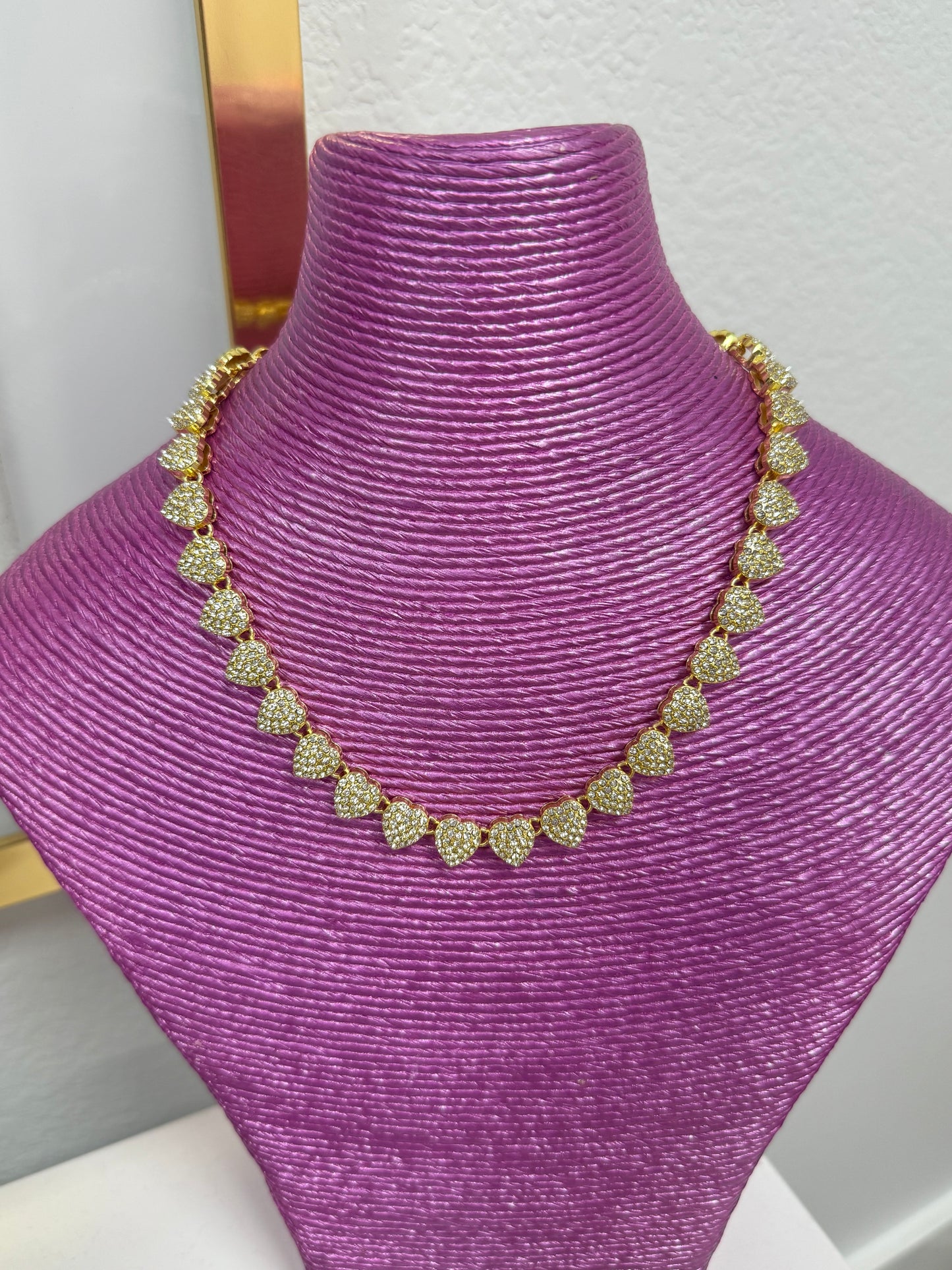 Crystal Heart Necklace
