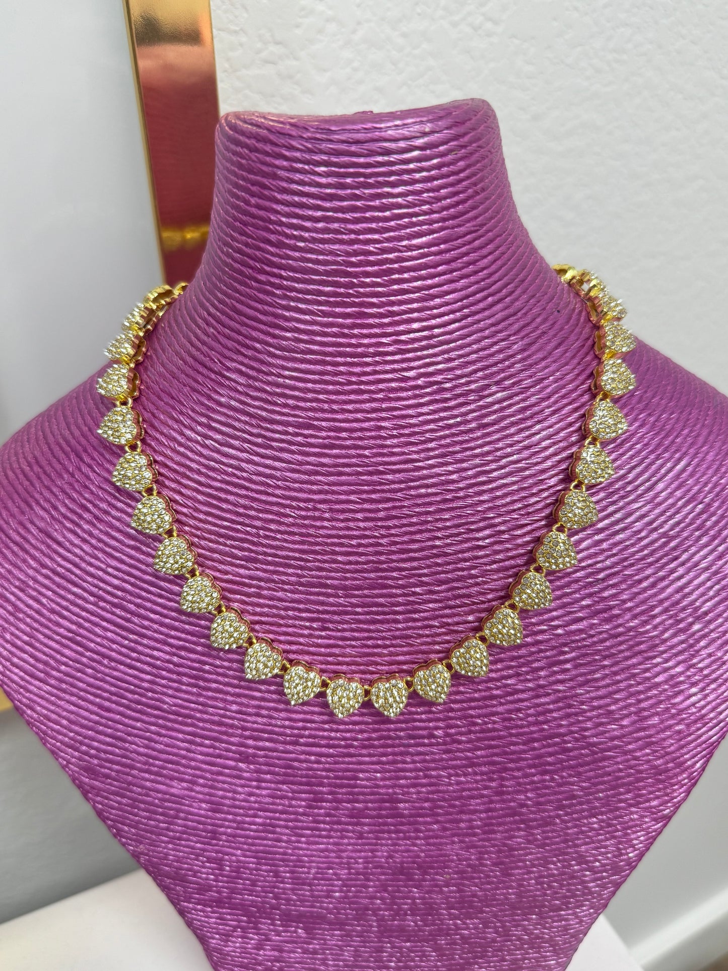 Crystal Heart Necklace