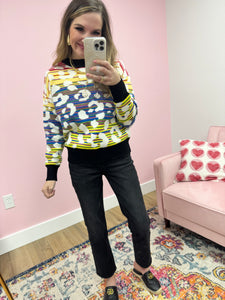 Multi Leopard Sweater