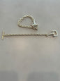 Gold Horsebit Clasp Bracelet