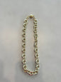 Gold Round Circle  Magnetic Necklace