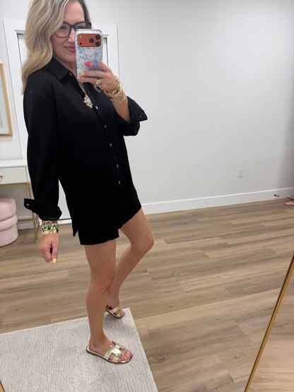 Black Scuba Romper