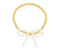 Pearl Bow Bead Bracelet