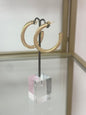 Gold Medium Twist Hoop FS