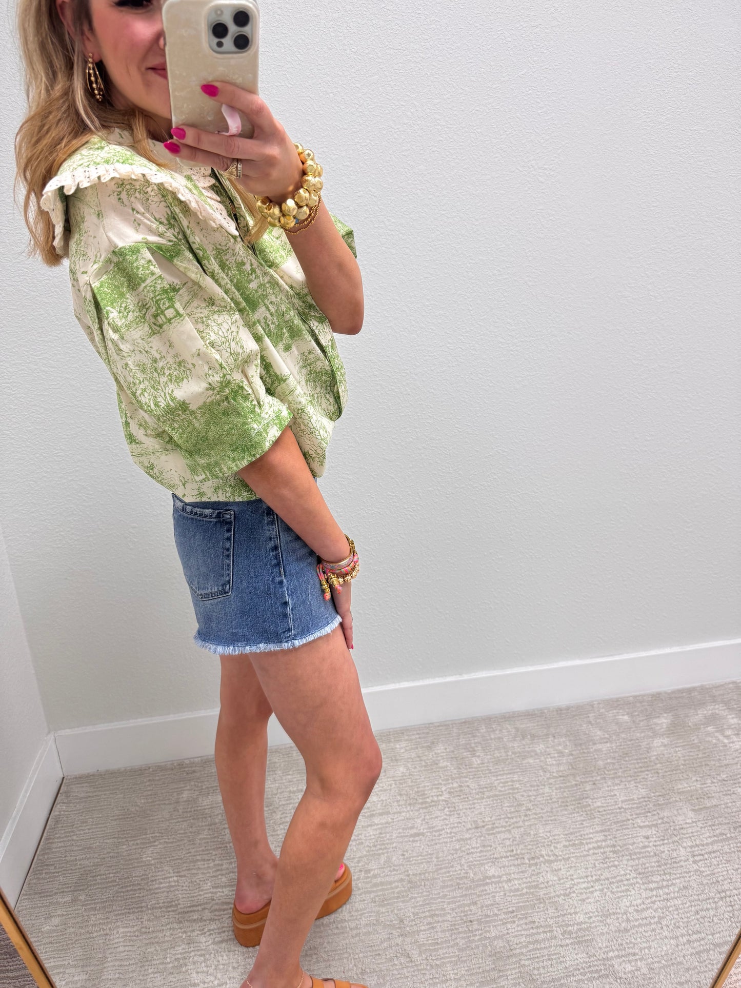 Vervet High Rise Rebecca Denim Shorts