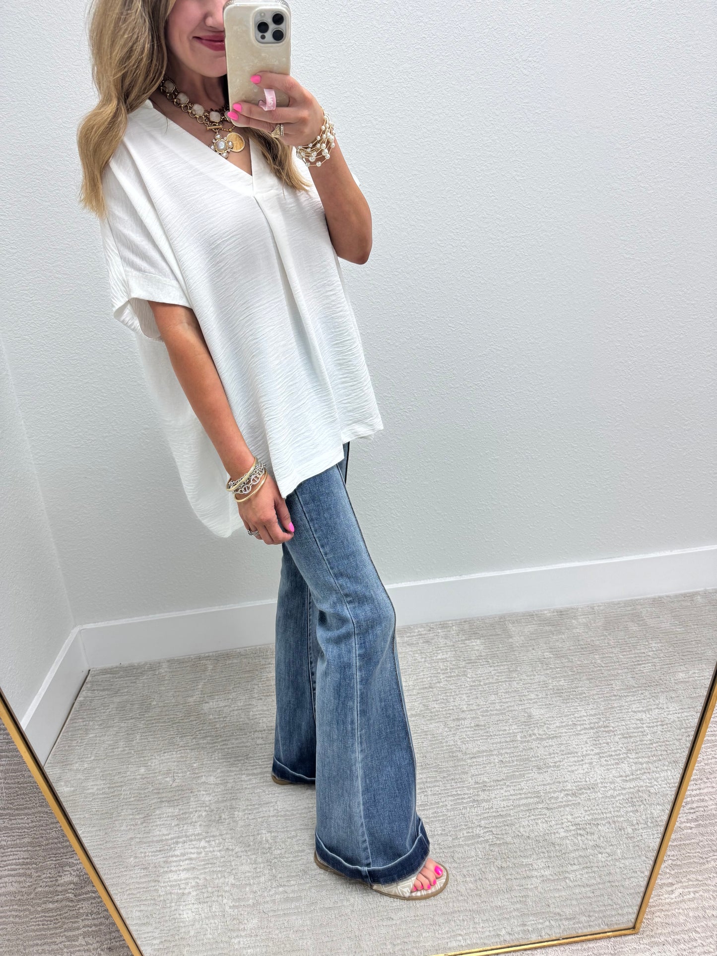 Judy Blue Front Seam Trouser Jeans FS