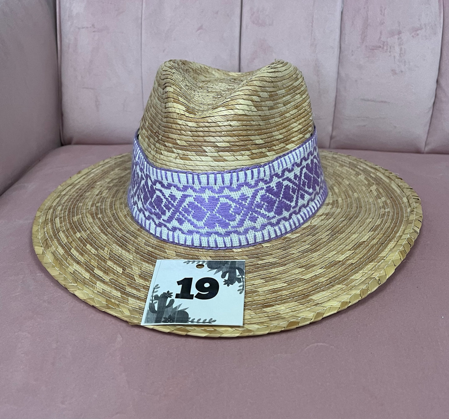Palm Leaf Banded Hats (Multiple Styles)