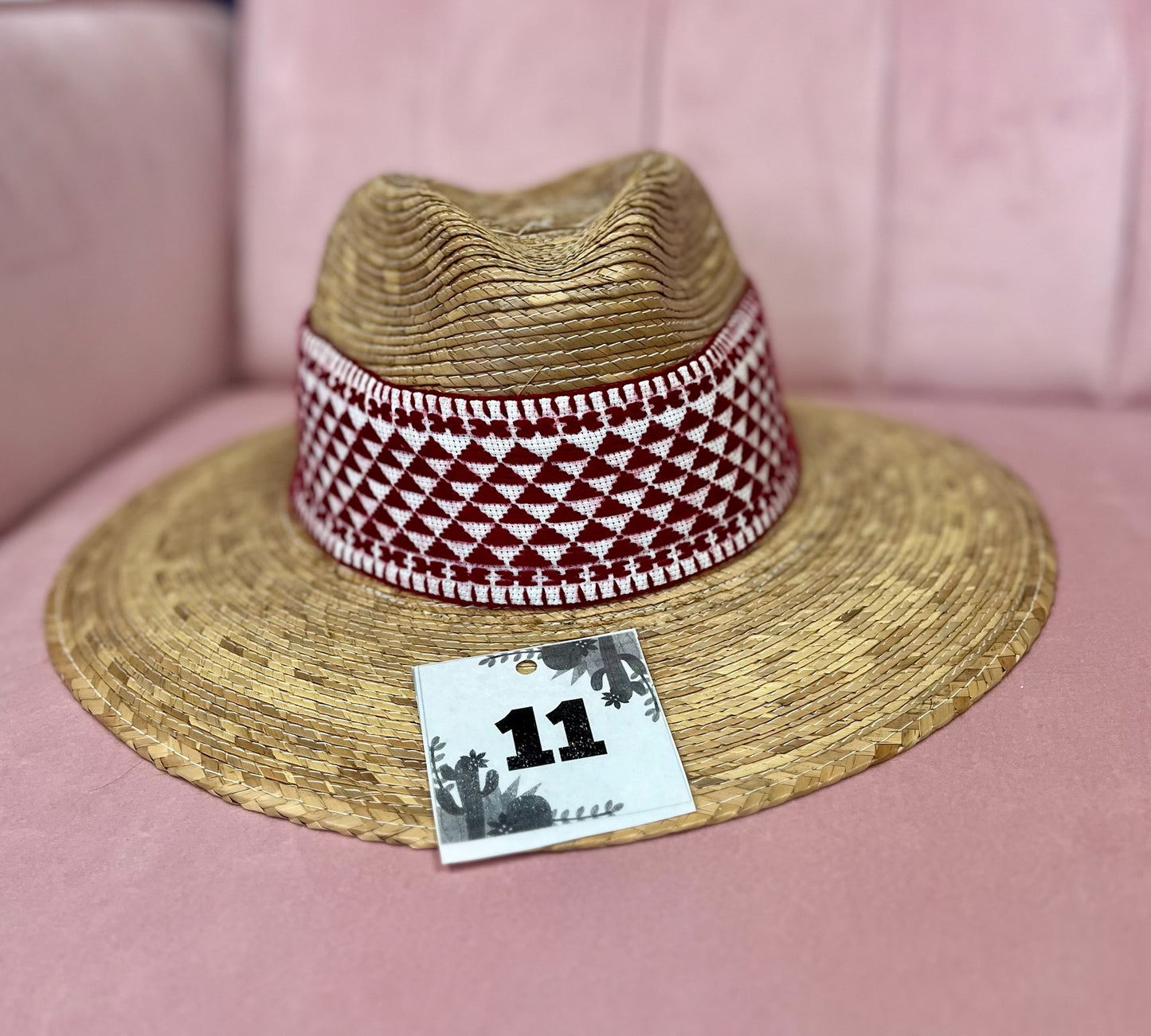 Palm Leaf Banded Hats (Multiple Styles)