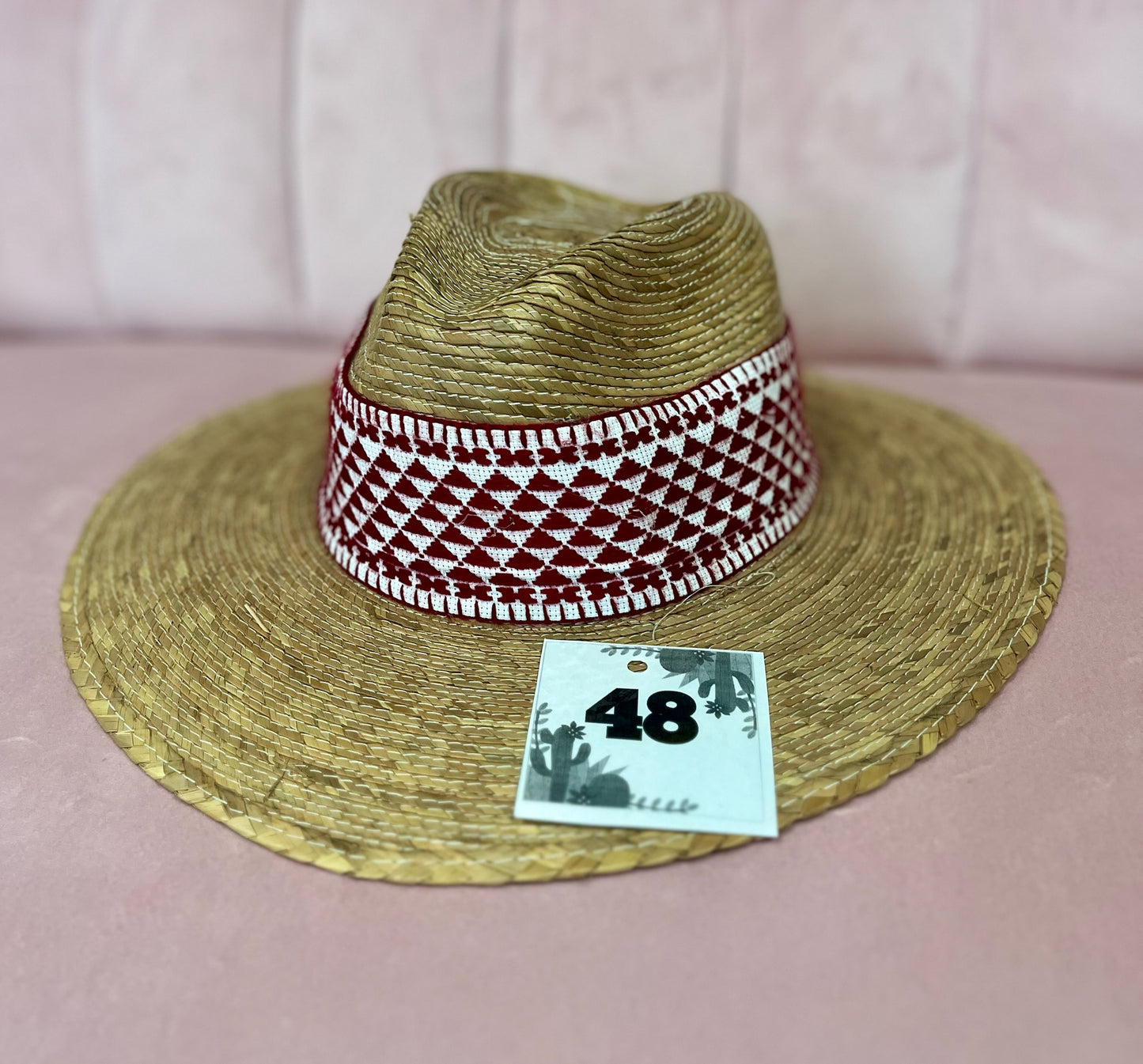 Palm Leaf Banded Hats (Multiple Styles)