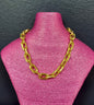 Thick Link Gold Magnetic Necklace