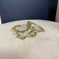 Thin bead Clear set of 5 bracelet