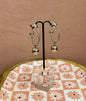 Twisted Thick Ball Hoop (silver and gold)