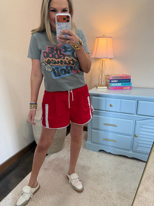 Let The Good Times Roll Comfort Colors Graphic Tee