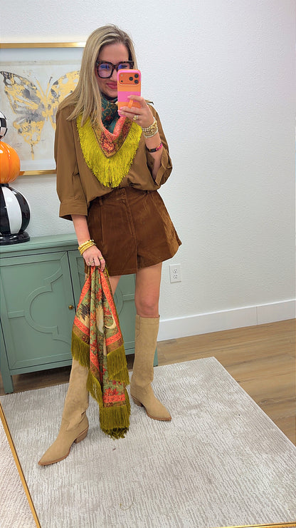 Luxe Fringe Scarf