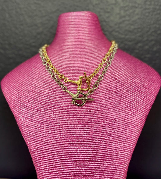 Horesebit Toggle Necklace