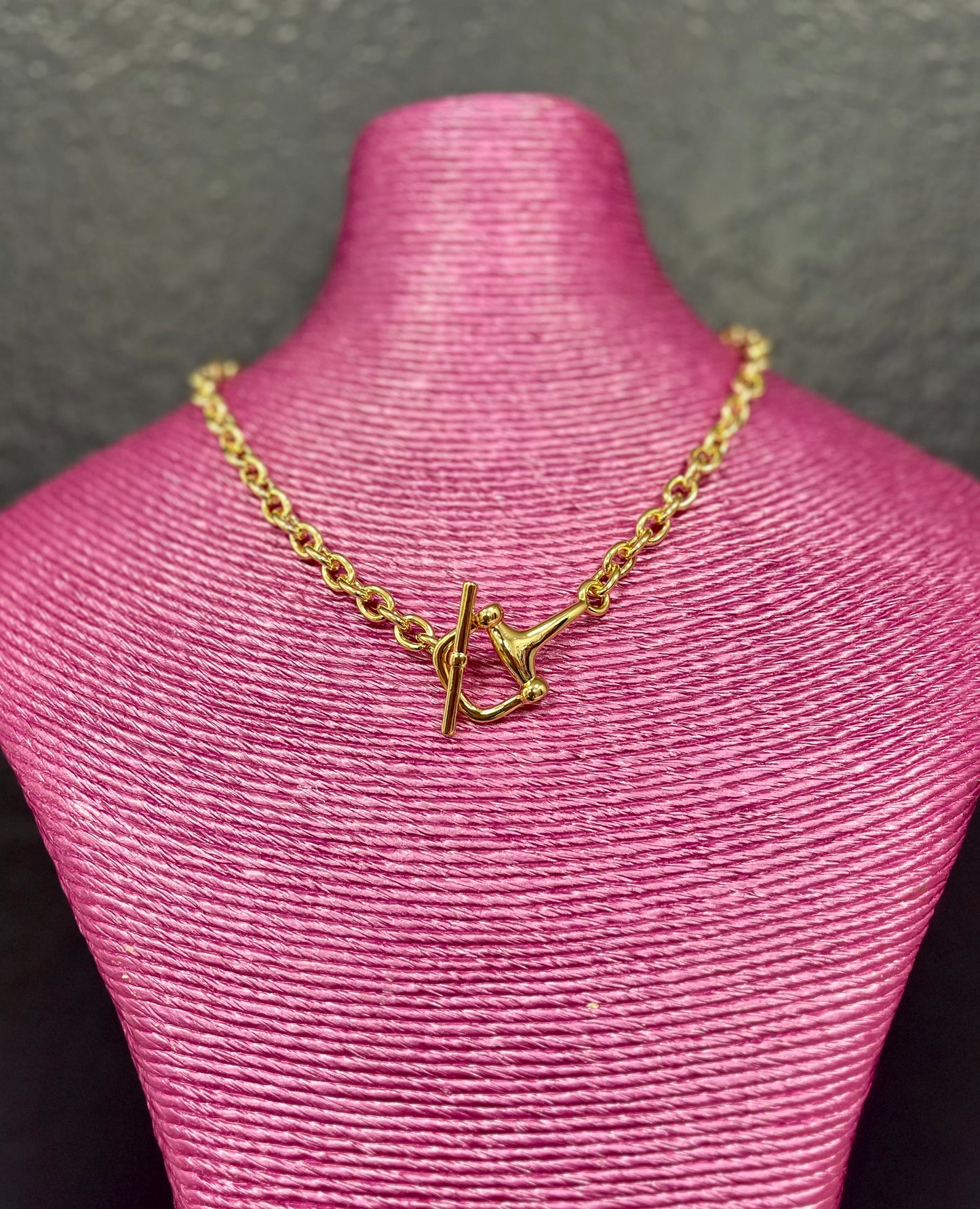 Horesebit Toggle Necklace