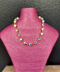 White Floral Bead Magnetic Necklace (2 colors)