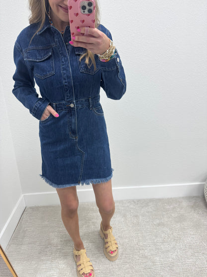 Dark Denim Dress