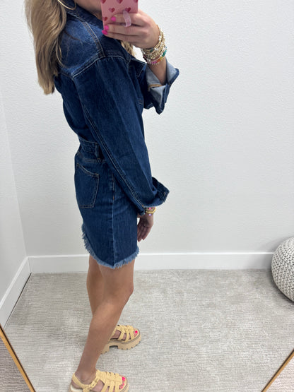 Dark Denim Dress