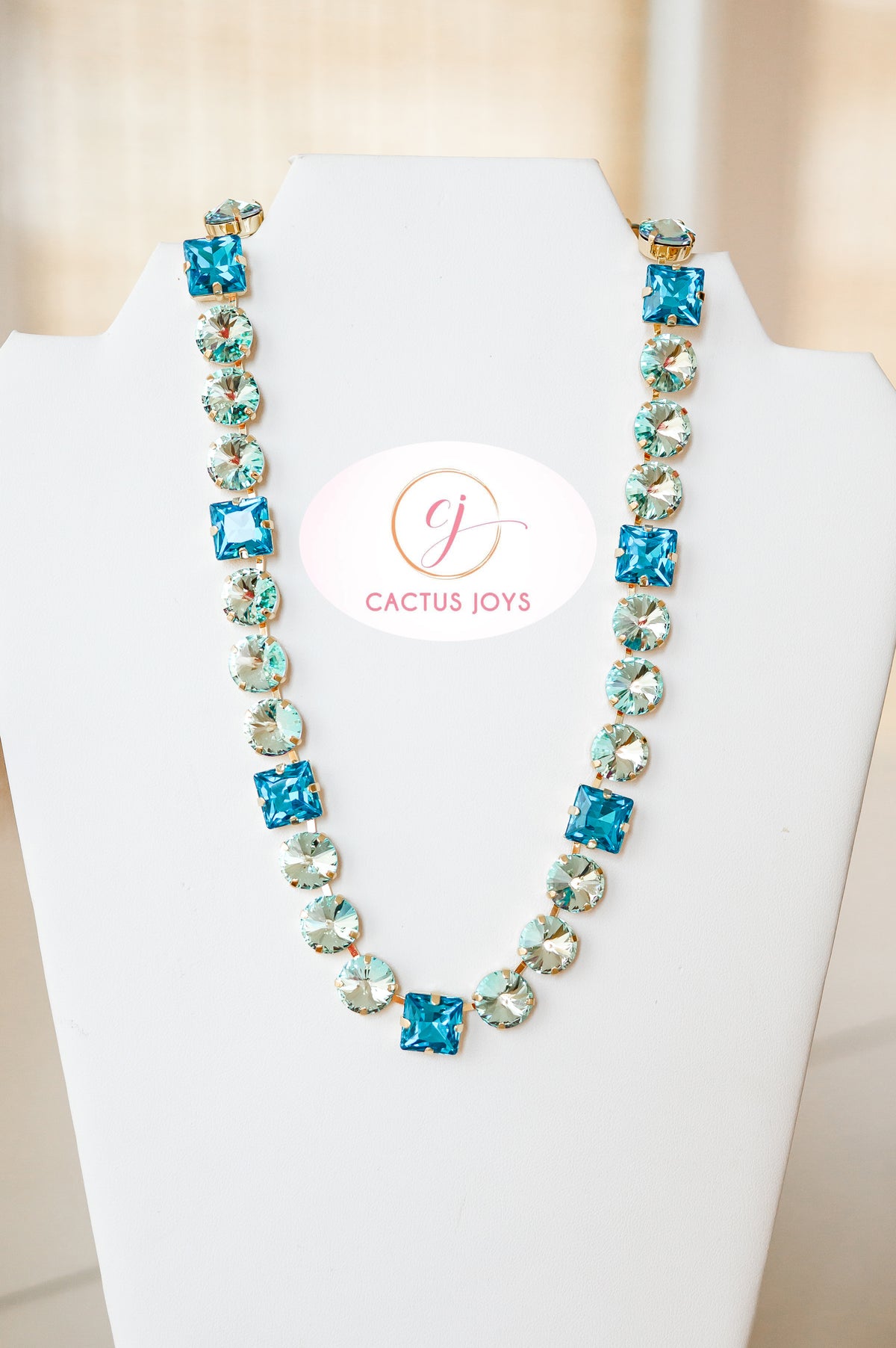 Turquoise Multi Shape Magnetic Necklace