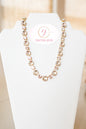 Luxe White Crystal Necklace