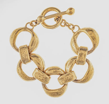 Luxe Gold Link Bracelet
