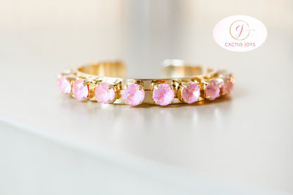 Luxe Crystal Cuff Bracelet (2 colors)