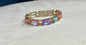Rectangle Crystal Bracelet Colorful