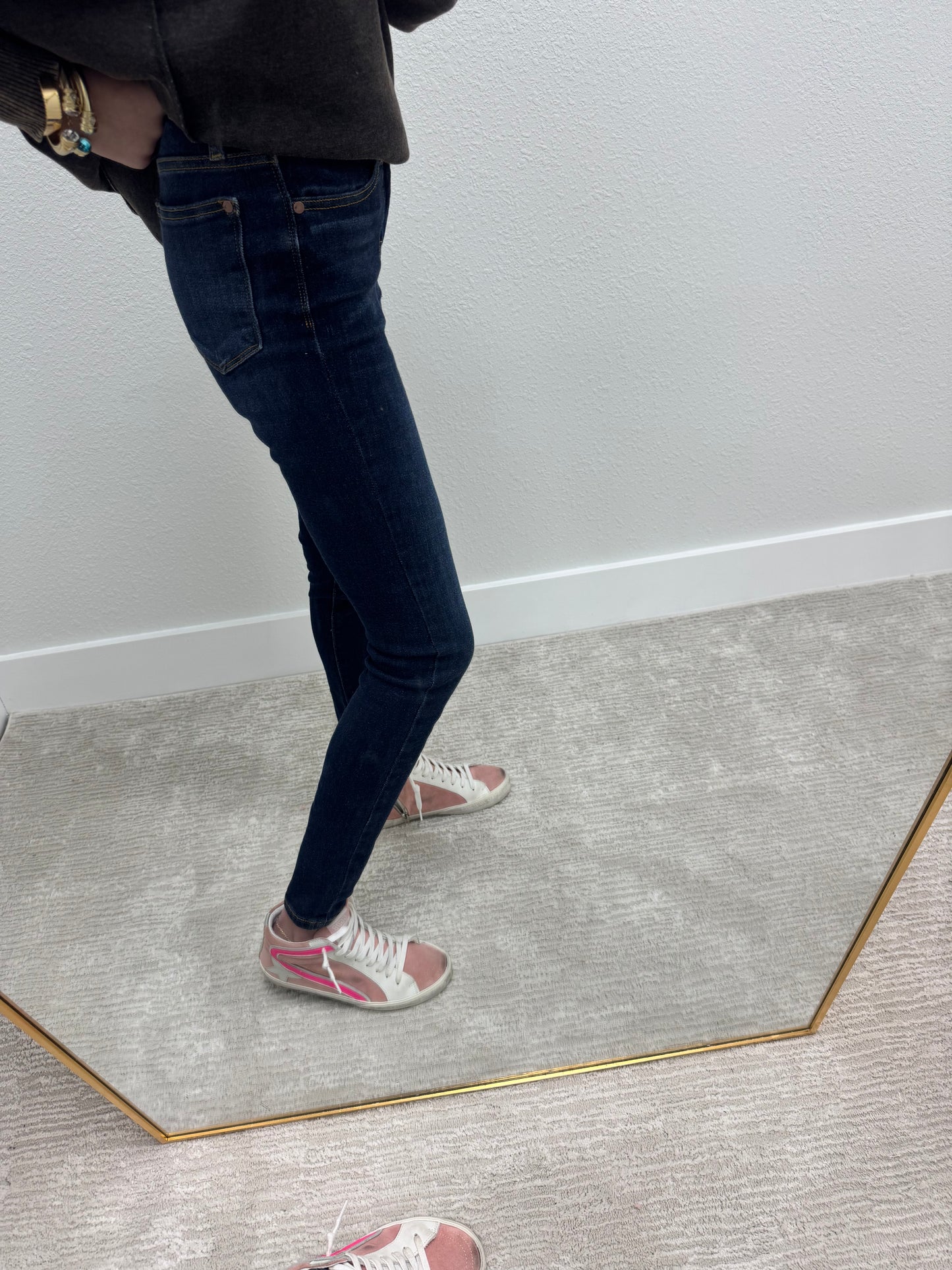 Judy Blue Medium Dark Skinny Jeans FS