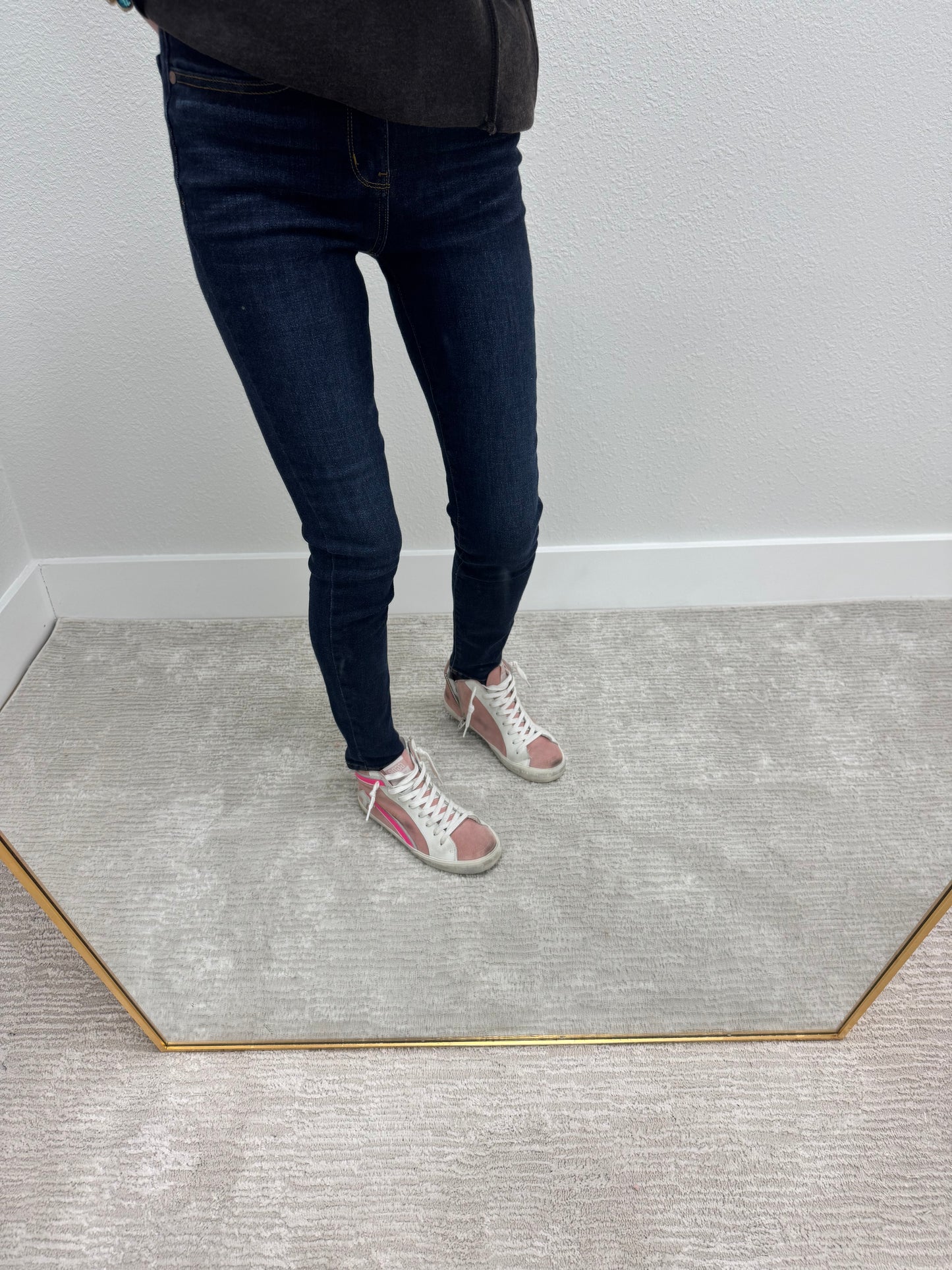 Judy Blue Medium Dark Skinny Jeans FS