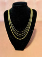 Four Strand Gold Necklace FS